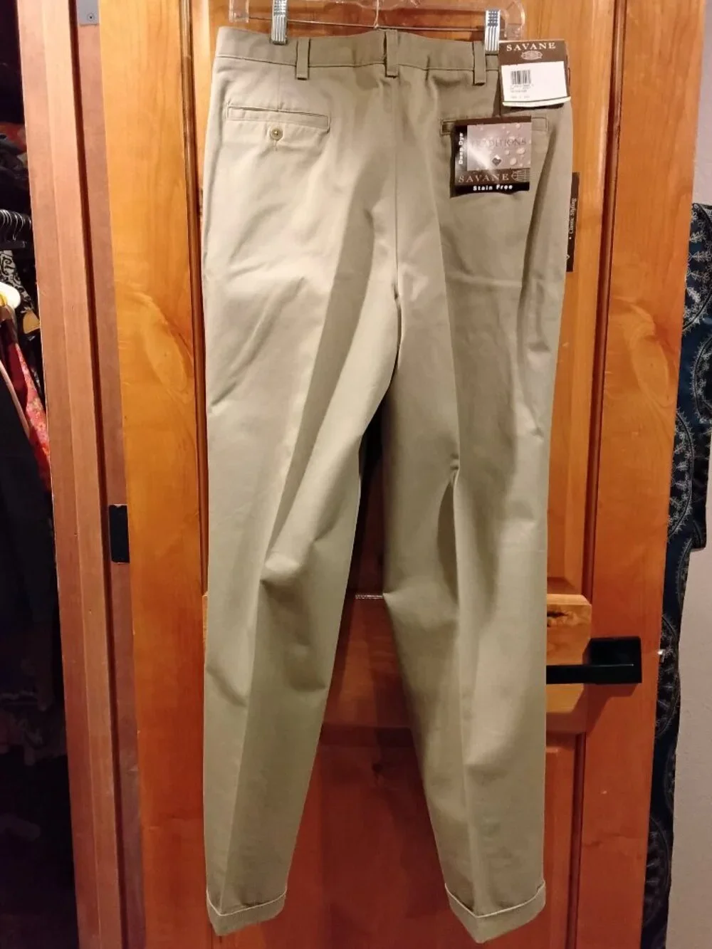 Savane Men's Khaki's Size 36/34 #835